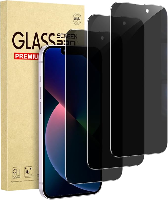 3 Packs Screen Protector for iPhone 16e / iPhone 14 / iPhone 13/13 Pro by Cutebe