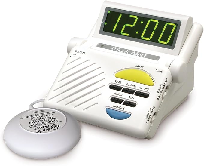Sonic Alert SB1000SS Sonic Boom Alarm Clock by SonicAlert