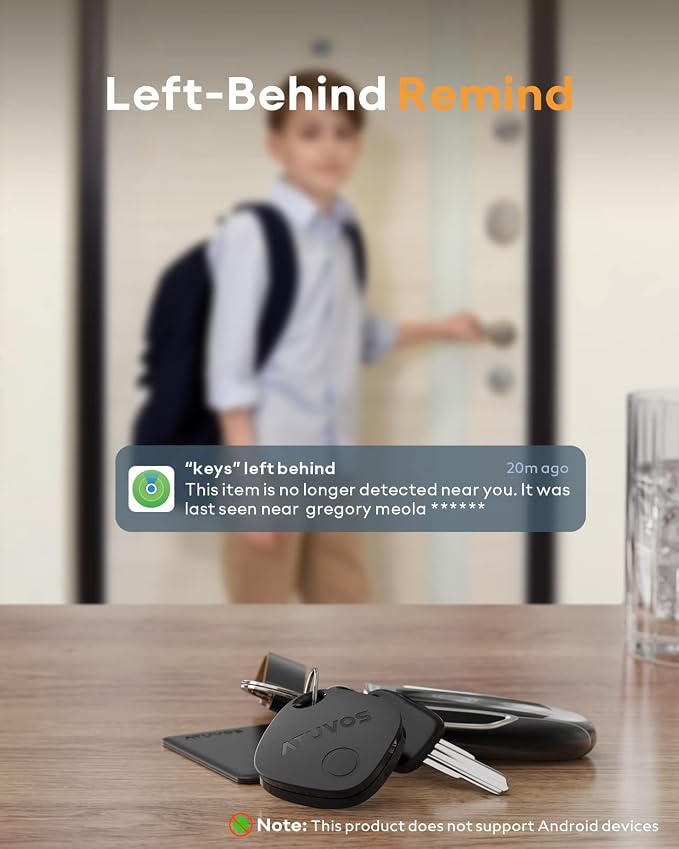 ATUVOS Air Tracker Tag-1 Pack, Keys Finder and Item Locator - Image 4