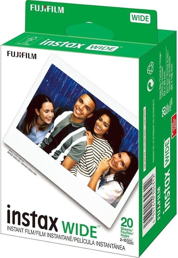 Fujifilm Instax Wide 400 Instant Camera + INSTAX Wide Film + Shutter - Image 3