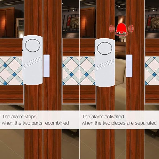 Door Window Alarm, 90DB Door Alarms - Image 3