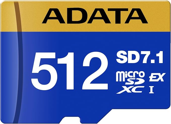 ADATA 512GB Premier Extreme microSDXC SD7.1 Express Card by ADATA