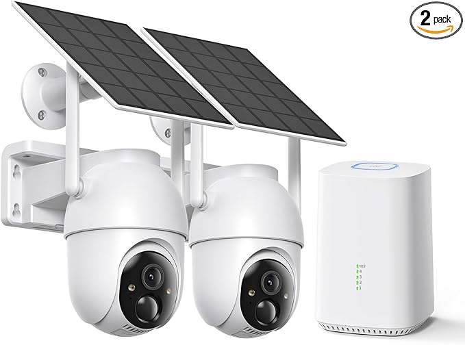 SEHMUA Solar Security Cameras Wireless Outdoor by SEHMUA