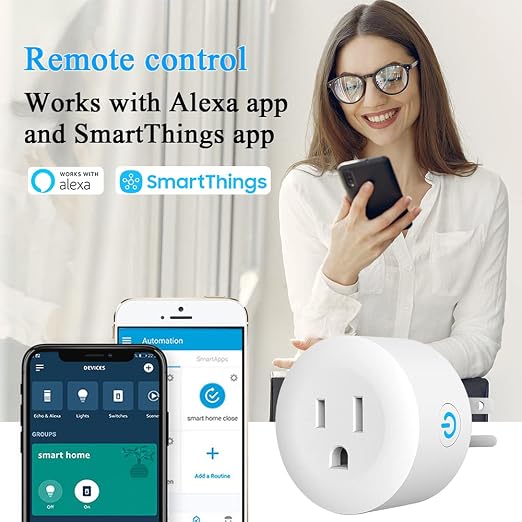 Smart Plug, DOGAIN Zigbee Smart Plugs Outlet Works - Image 7