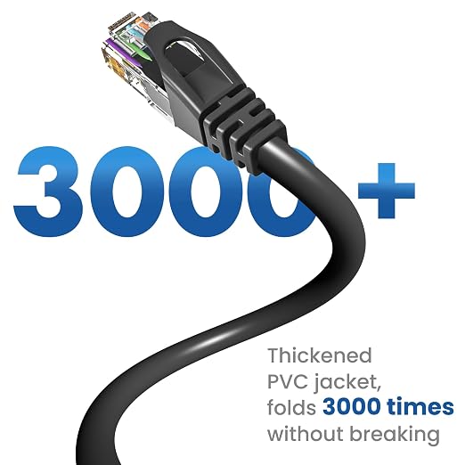 Ultra Clarity Cables Cat6 Ethernet Cable 3 Feet LAN, UTP Cat 6, Network Cord - Image 8