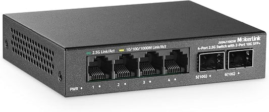 MokerLink 4 Port 2.5G Ethernet Switch by MokerLink