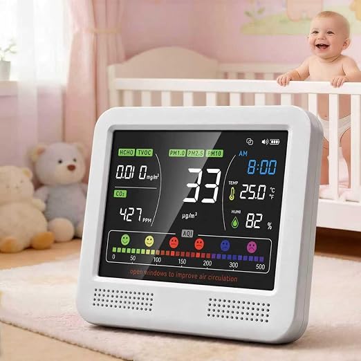 Indoor Air Quality Monitor 16-in-1 by NowGetYourLife