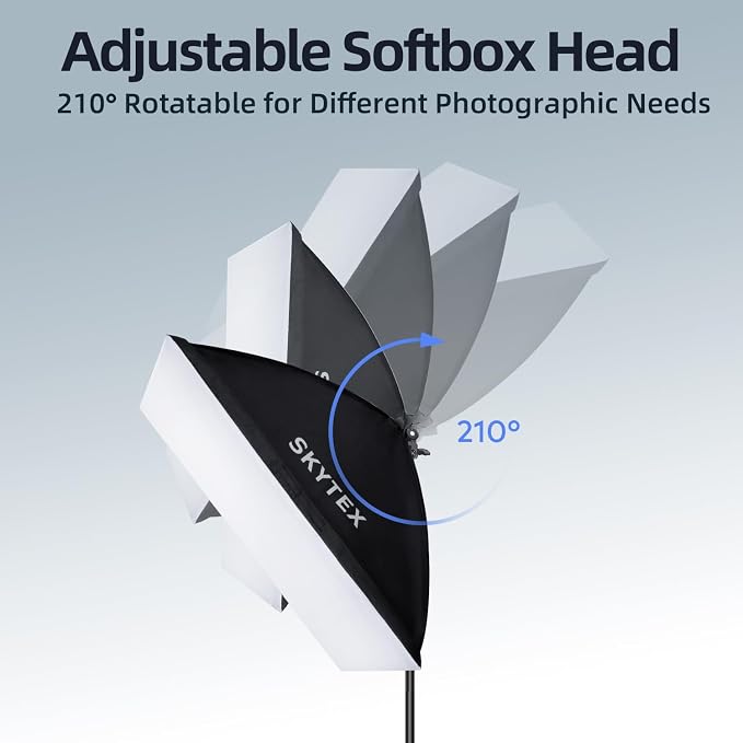 Skytex Softbox Lighting Kit 1Pack 20x28in Soft Box | 85W 2700-6400K E27 LED - Image 4