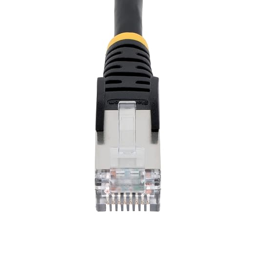 StarTech.com 50ft Black CAT6a Ethernet Cable, Snagless RJ45, 100W PoE++ - Image 4