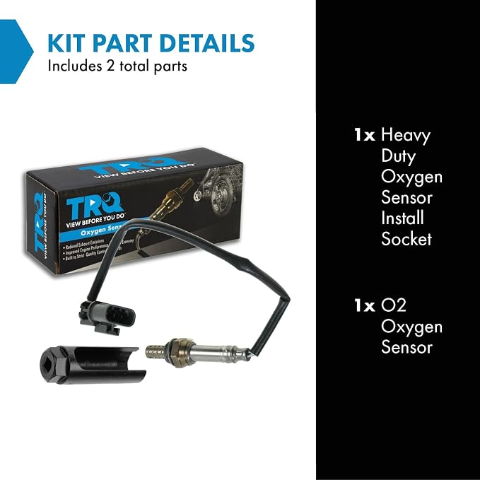 TRQ Upstream Front O2 02 Oxygen Sensor w Tool - Image 2