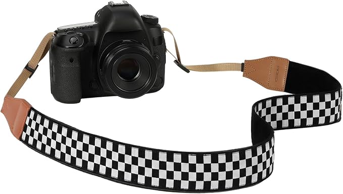 MoKo Camera Strap, Cotton Vintage Camera Strap, Adjustable Neck & Shoulder by MoKo
