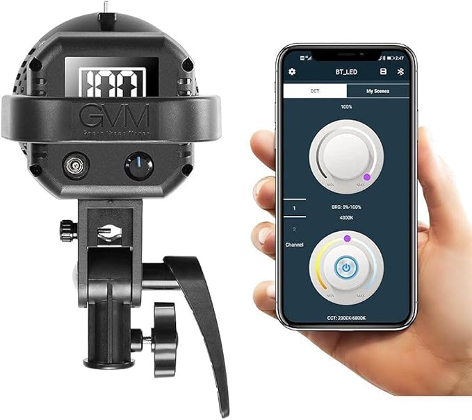 GVM Great Video Maker 80W CRI97+ Video Lights - Image 5