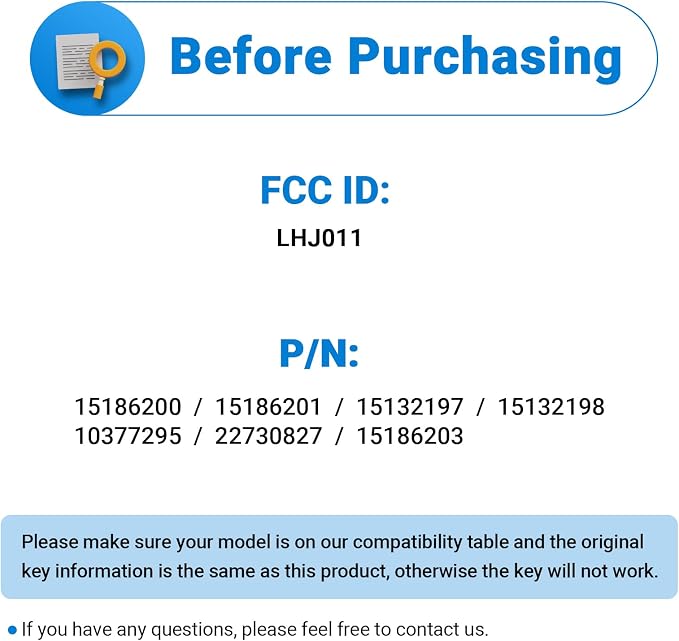 Keyless Entry Car Key Fob Replacement - Image 3