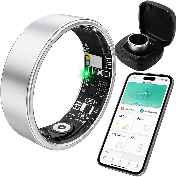ALZEN Smart Ring – Titanium Waterproof Ring by Unknown