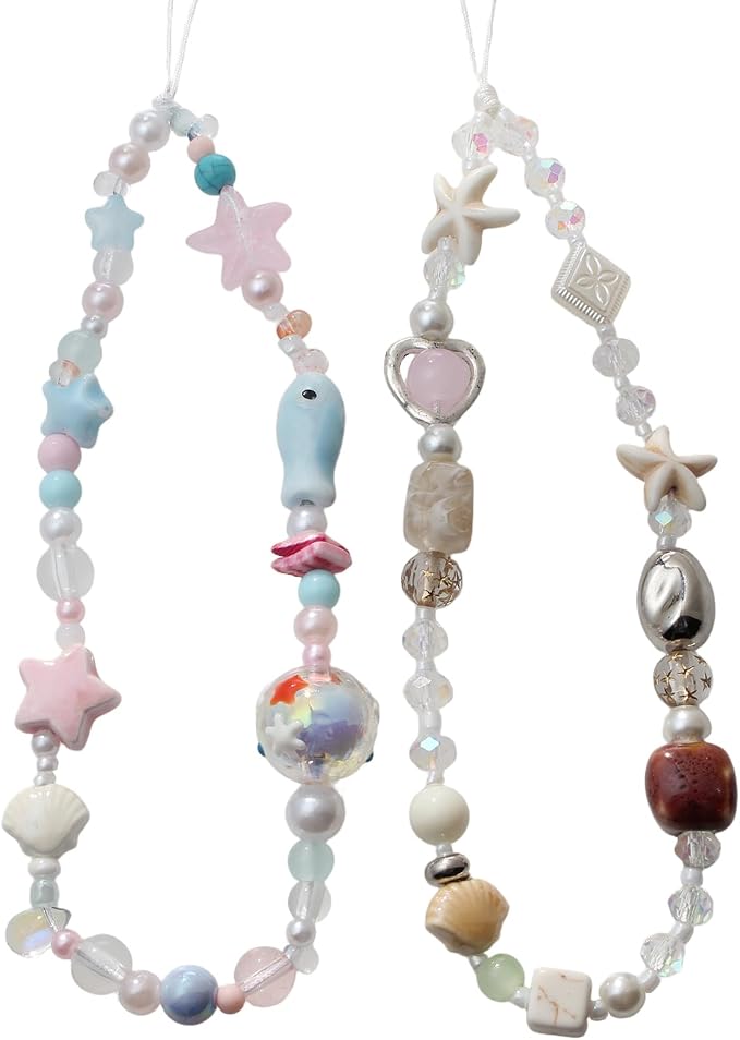 ANROFA 2Pcs Beach Style Phone Lanyard by ANROFA