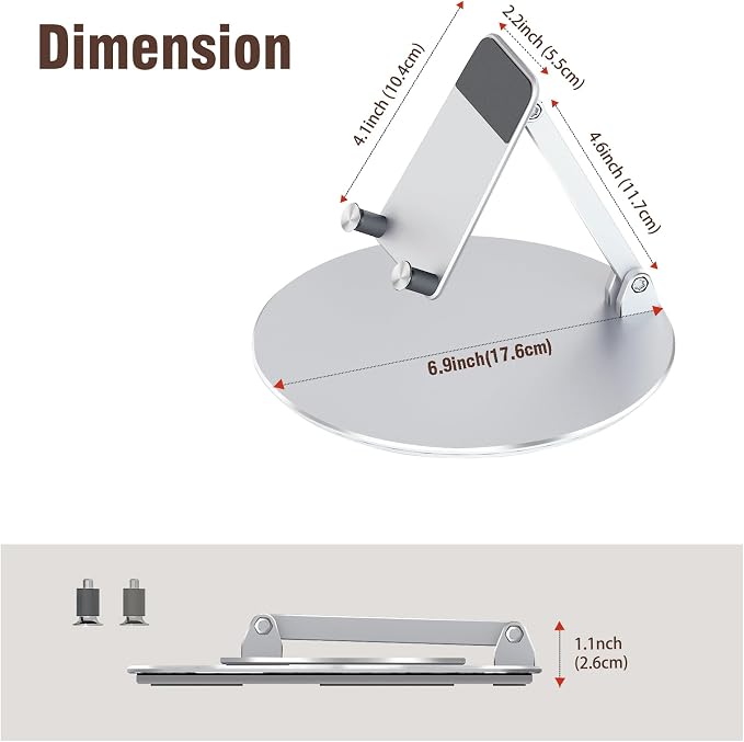 Swivel and Tilt Stand for Echo Hub, - Image 5