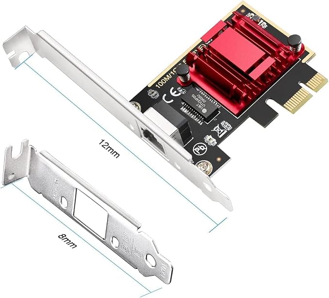 Realtek Chipset 2.5Gb Gigabits Gbps PCIe PCI Express Ethernet Network Interface - Image 3