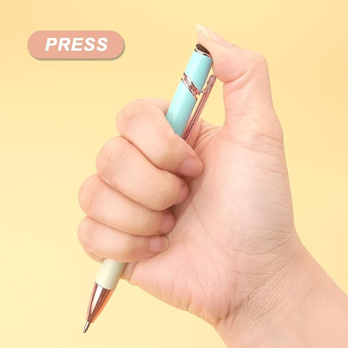 Bribobo 6 Pack Ballpoint Pen 2-in-1 Stylus Retractable Ballpoint Pen - Image 3