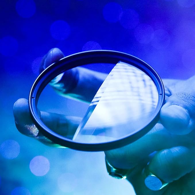 Lens Filter 58mm Half Bokeh Effects Filters Foreground Blur Camera Filter by KOGJAERS