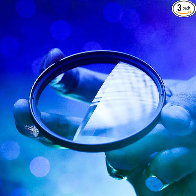 Lens Filter 67mm Half Bokeh Effects Filters Foreground Blur Camera Filter by KOGJAERS
