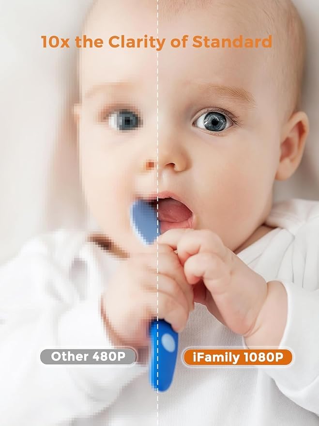 iFamily 7" Large Split Baby Monitor - Image 3