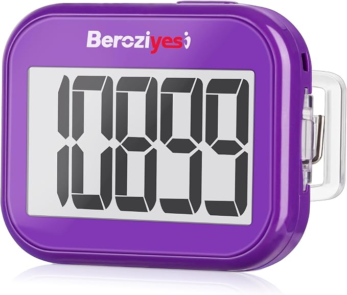 3D Pedometer for Walking, Simple Step Counter for Walking by Beroziyesi