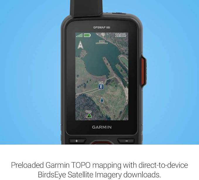 Garmin GPSMAP 66i, GPS Handheld and Satellite Communicator, Featuring - Image 5