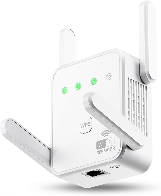 1200Mbps WiFi Extender Signal Booster by Gorzhesua