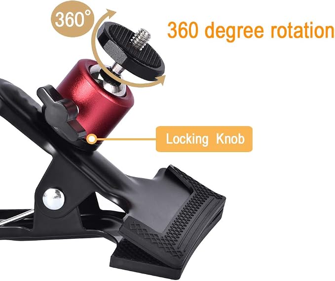 UTEBIT Tripod Camera Clip Clamp - Image 4