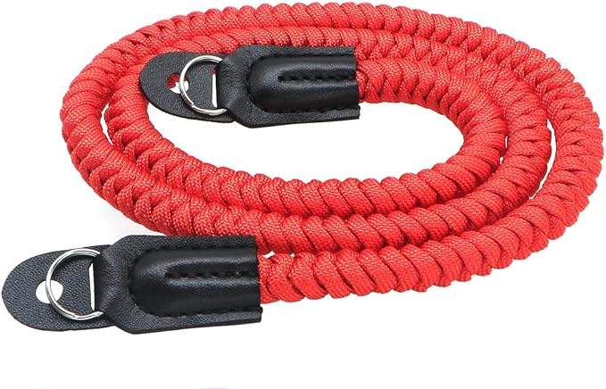 Paracord Woven Camera Neck Shoulder Strap Belt Hand Compatible by HITHUT