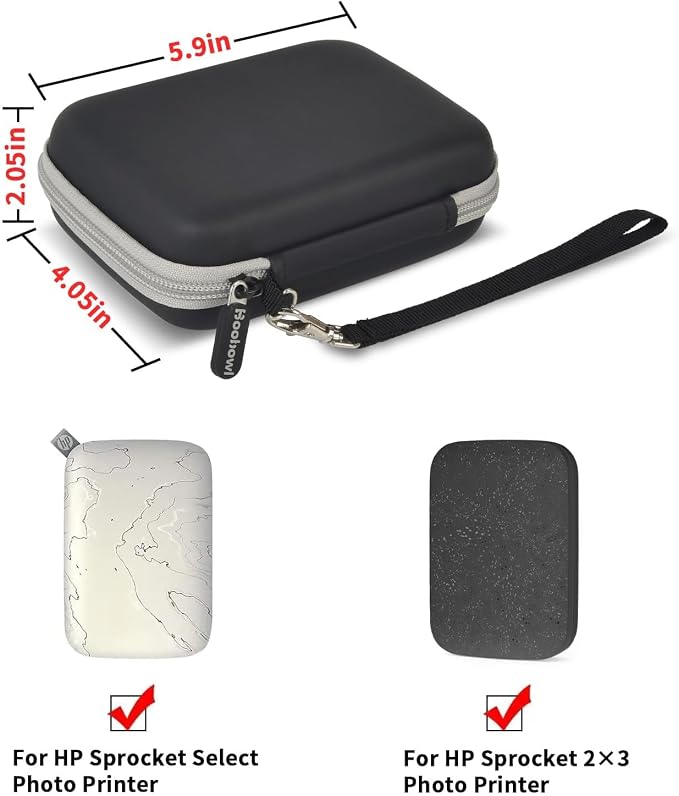 Boobowl Case Compatible with HP Sprocket Portable 2x3/ Select 2.3x3.4/ 2nd - Image 2