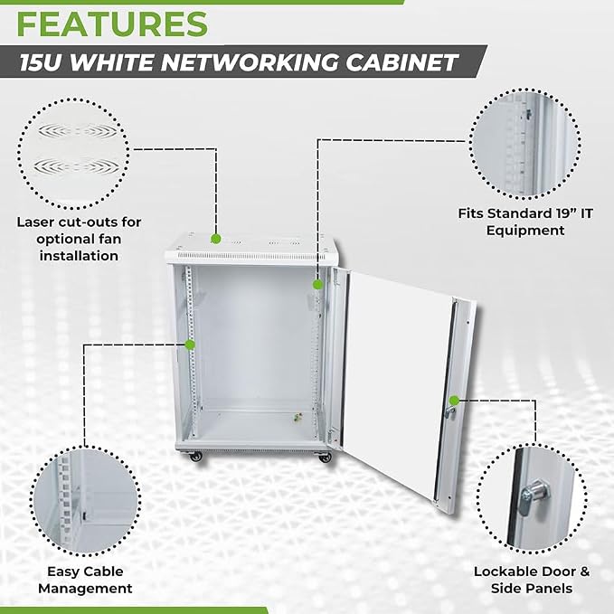 NavePoint 15U Network Cabinet - Image 2