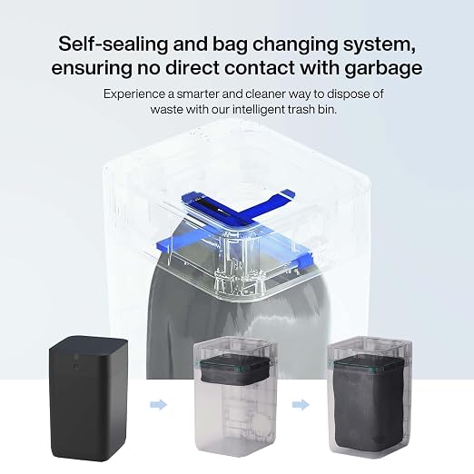 Airdeer Automatic Trash Can, 4 Gallon Self Sealing and Self-Changing Smart - Image 3
