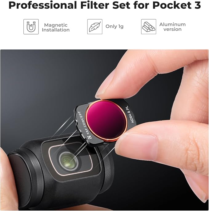 K&F CONCEPT UV/CPL/ND Filter Set Compatible - Image 6
