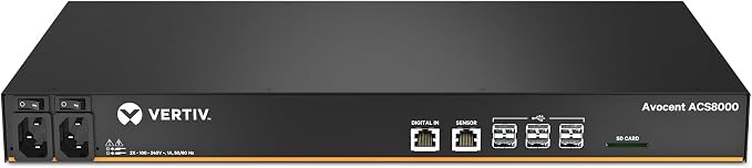 Vertiv Avocent ACS8000 Serial Console, 48 Port Serial Console Server, Remote by VertivAvocentKVMSolutions