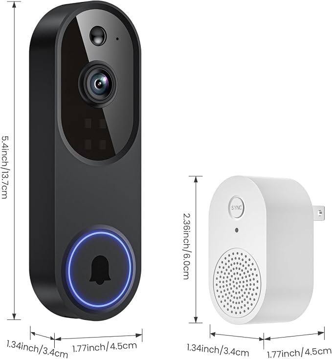1080p Smart Wi-Fi Doorbell Camera - Image 9