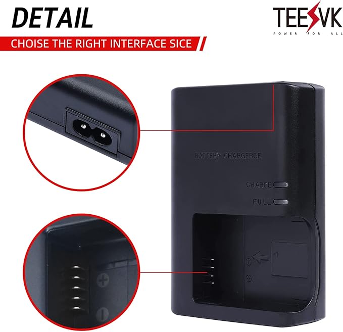 LC-E12 Battery Quick Charger for Canon: for LP-E12 LC-E12E Battery EOS M M2 M10 - Image 4