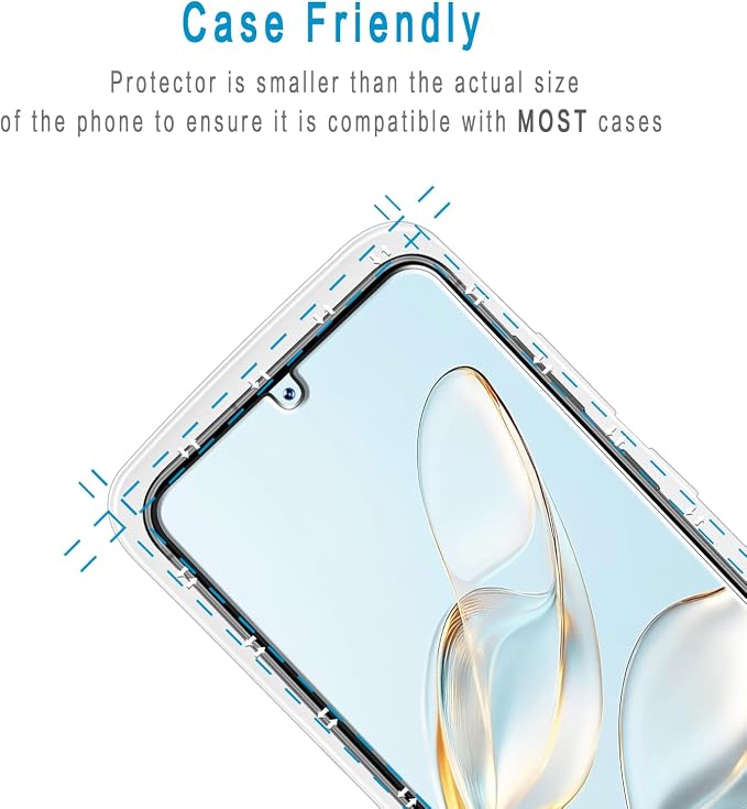 2 Pack Screen Protector for Samsung Galaxy S23 Plus Tempered Glass - Image 6