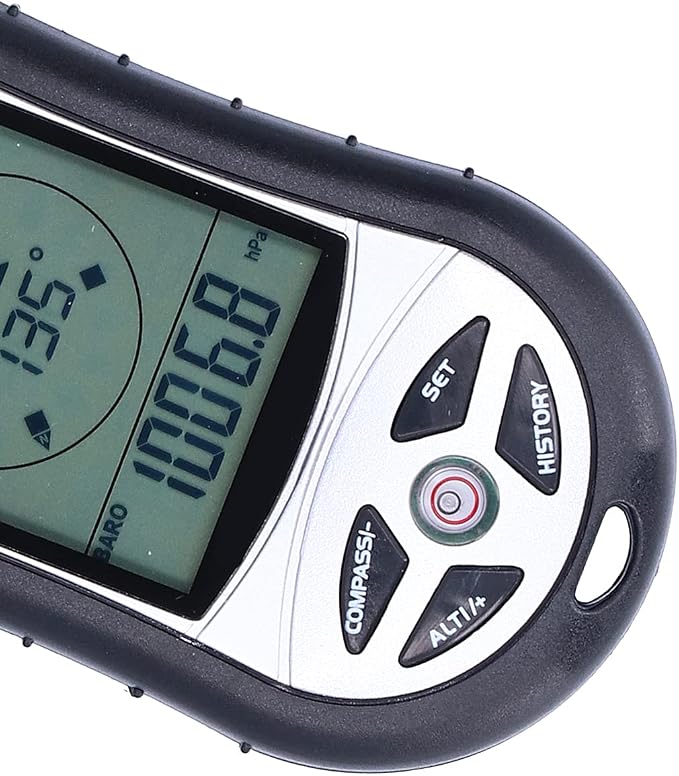 8 IN 1 Altimeter, Digital Compass, Hiking Thermometer, Timer - Image 3