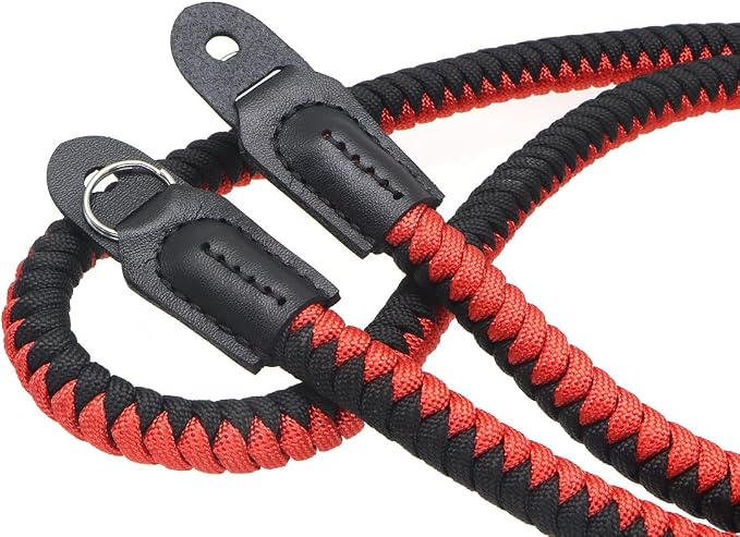Paracord Woven Camera Neck Shoulder Strap Belt Hand Compatible - Image 3