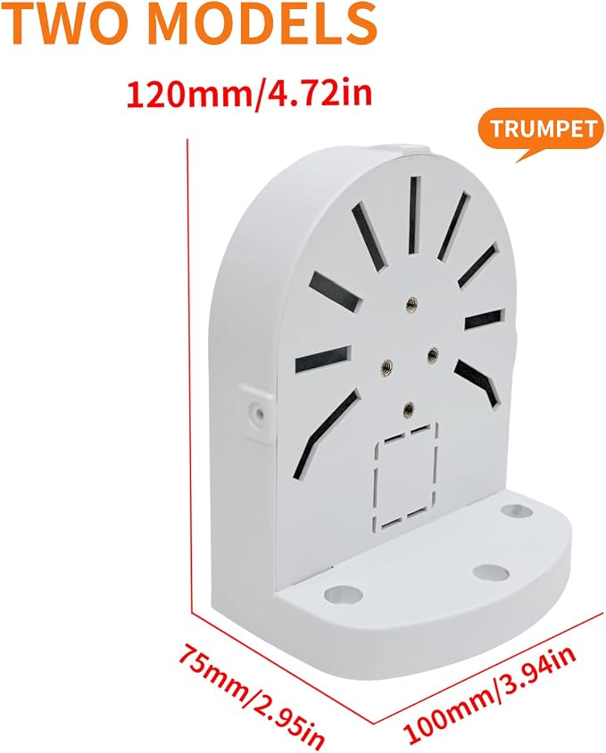 Indoor Outdoor Camera Bracket ABS Plastic Wall Mount L-Shaped Bracket - Image 2