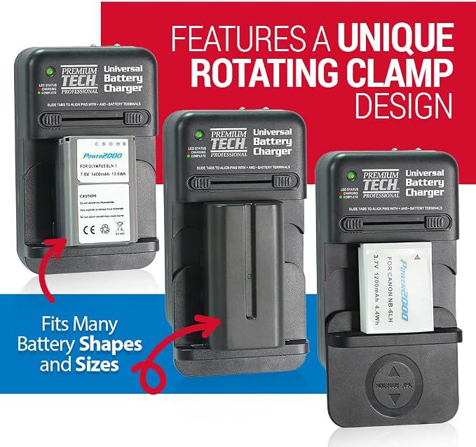 Vidpro PT-UNV Universal Li-Ion Battery Charger - Image 2