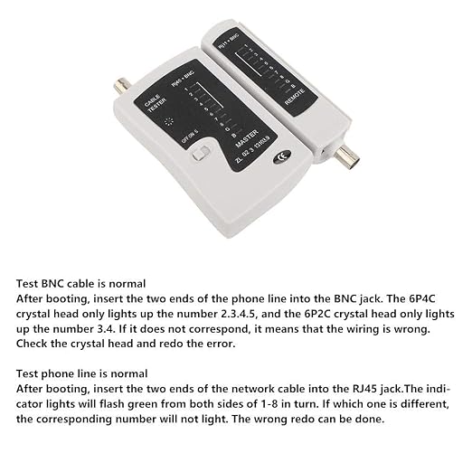 Garosa Professional RJ45 BNC Cable Tester - Image 4