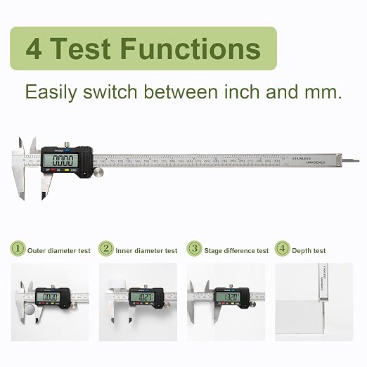 Digital Caliper 0-12" Measuring Tool - Image 3