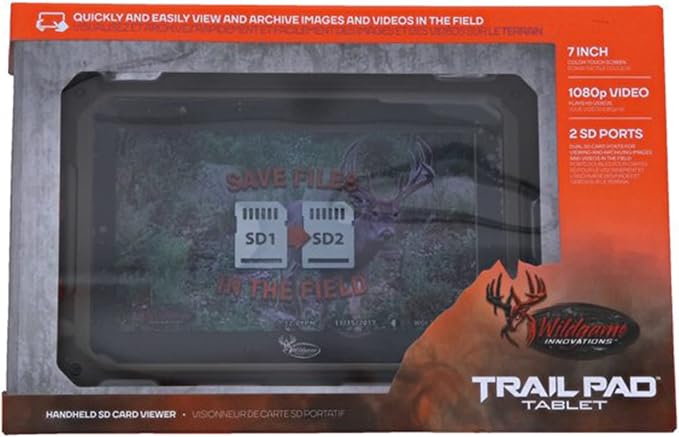 WILDGAME INNOVATIONS Trail Pad Tablet VU70 Dual SD Card Viewer - Image 8