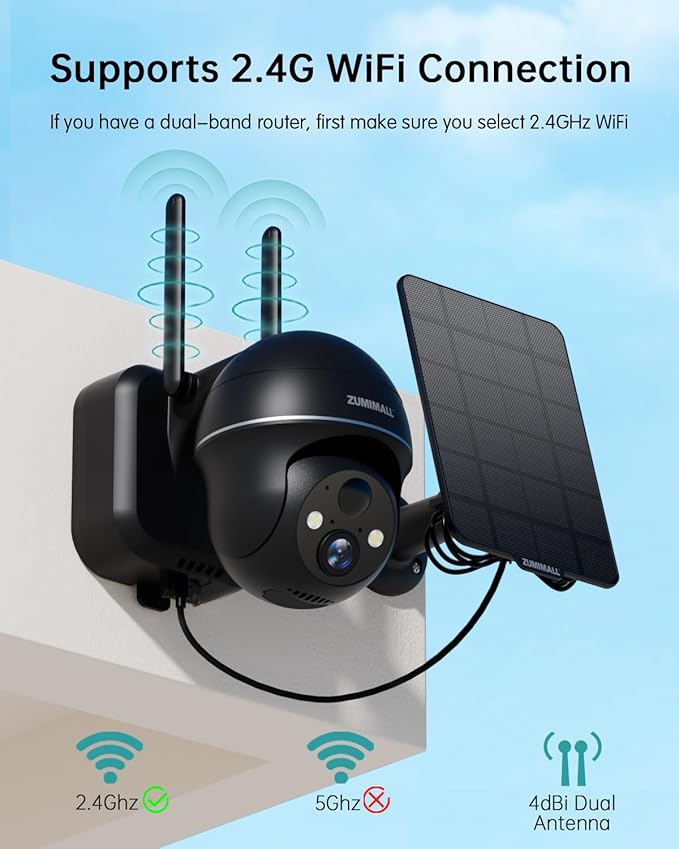 ZUMIMALL Security Cameras Wireless Outdoor - Image 4