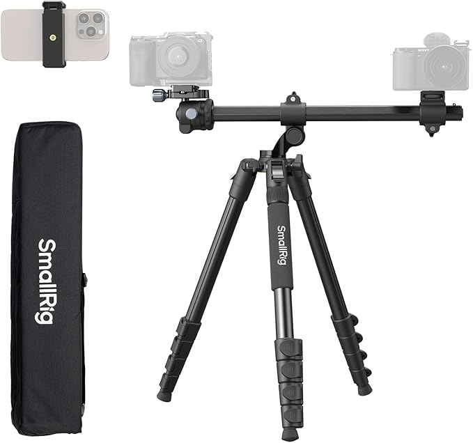 SmallRig CT25 64.5"/164cm Horizontal Overhead Tripod by SmallRig