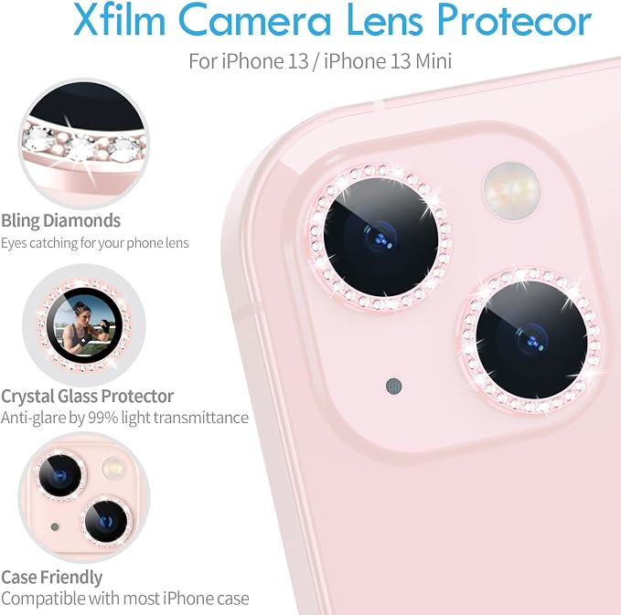 Bling Diamond Individual Camera Lens Protector - Image 4
