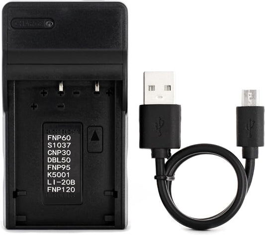 Norifon NP-120 USB Charger for Fujifilm FinePix 603, FinePix F10, FinePix F10 by Unknown