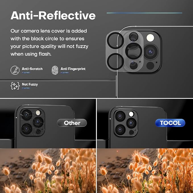 TOCOL 4 Pack Compatible for iPhone 12 Pro - Image 5
